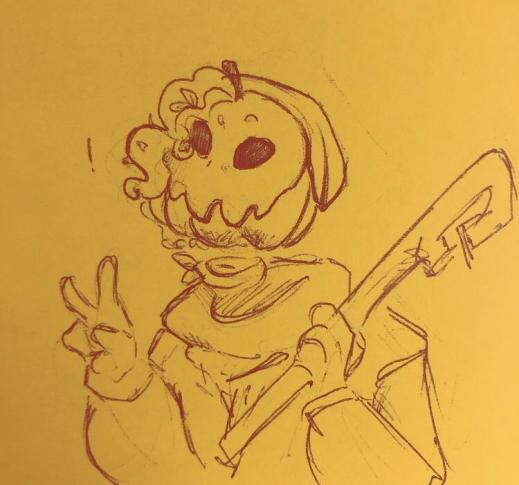 Unawarew0lf's tweet photo. That time of year, finally revamped Holiday because she deserves it (pumpkin is old)

Twitter crop please be kind https://t.co/cCrwqXyk2r