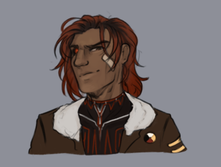 Unawarew0lf's tweet photo. Also outside of the usual, mockup designs for a rowdy mech pilot (He/They), a cynical mechanic (He/him) and a tired medic (He/Him). Can I draw robots? Not really https://t.co/0mfkKVyioJ