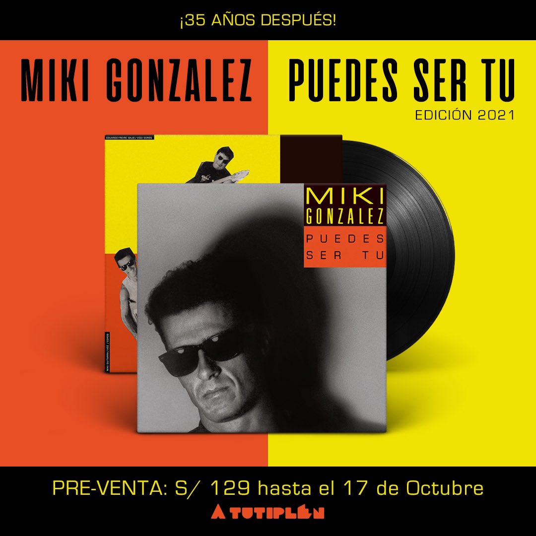 Por primera vez, después de 35 años, se reedita en vinilo el primer álbum de <a href="/MikiGonzalezPe/">Mikongo</a>    

Contiene temones como “Dímelo, dímelo”, “Puedes ser tú”, “Ya no aguanto”, “Chapi García”, “Brian Meno” etc.

Abrimos hilo