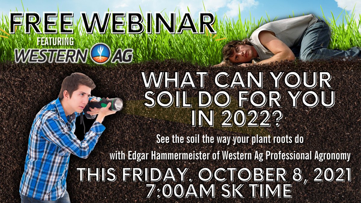 THIS FRIDAY: 
📈 WHAT CAN YOUR SOIL DO FOR YOU IN 2022?

You can check the oil on the end of the dipstick (soil test), but with the PRS® analysis, you can actually tell how powerful your engine is ! 

More info here:
mailchi.mp/cbe83209ad4f/f…

Register here:
us02web.zoom.us/webinar/regist…