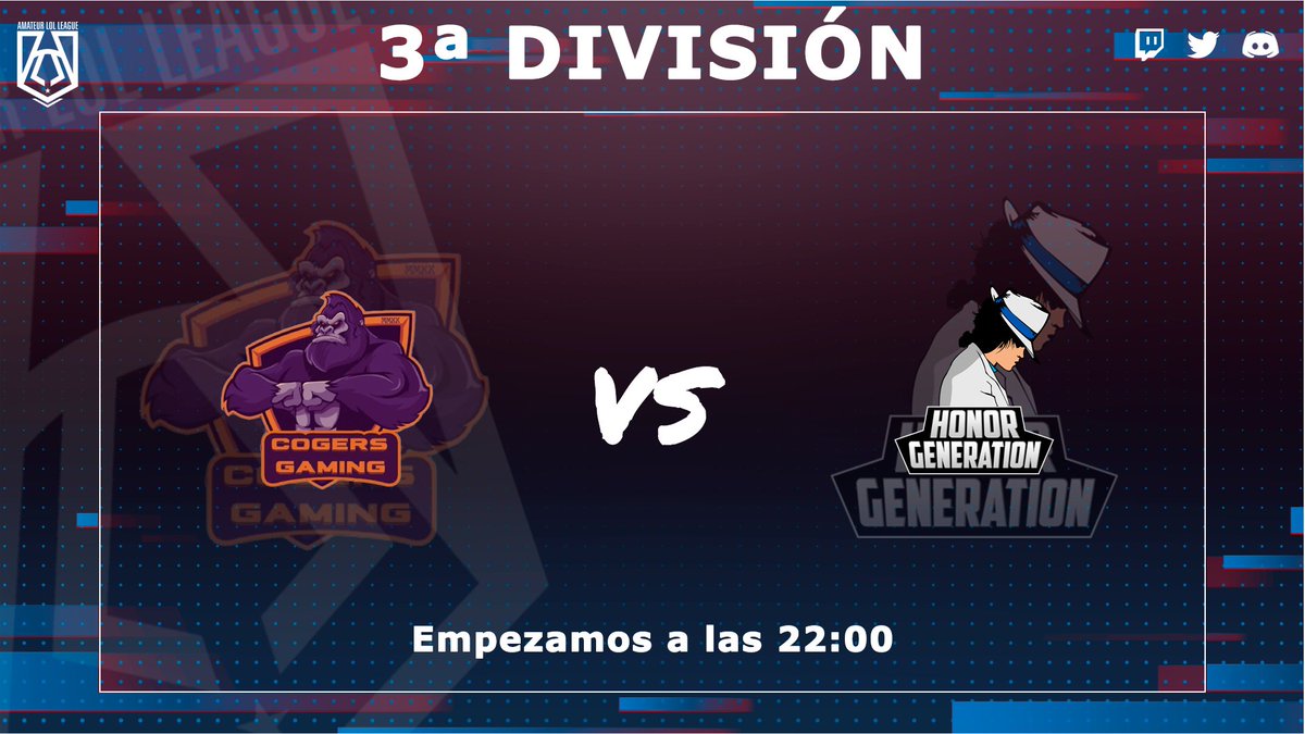 ALL_lolleague's tweet photo. Esta noche se ha liberado el puro show en la @ALL_lolleague 🔥🔥🔥

🕰️22:00🕰️

📺https://t.co/36tGJv2Tje📺

@CogersGaming ⚔️ @HonorGeneration 

#3ªDivision #3ªJornada #ALL https://t.co/iEF5D2QrM5