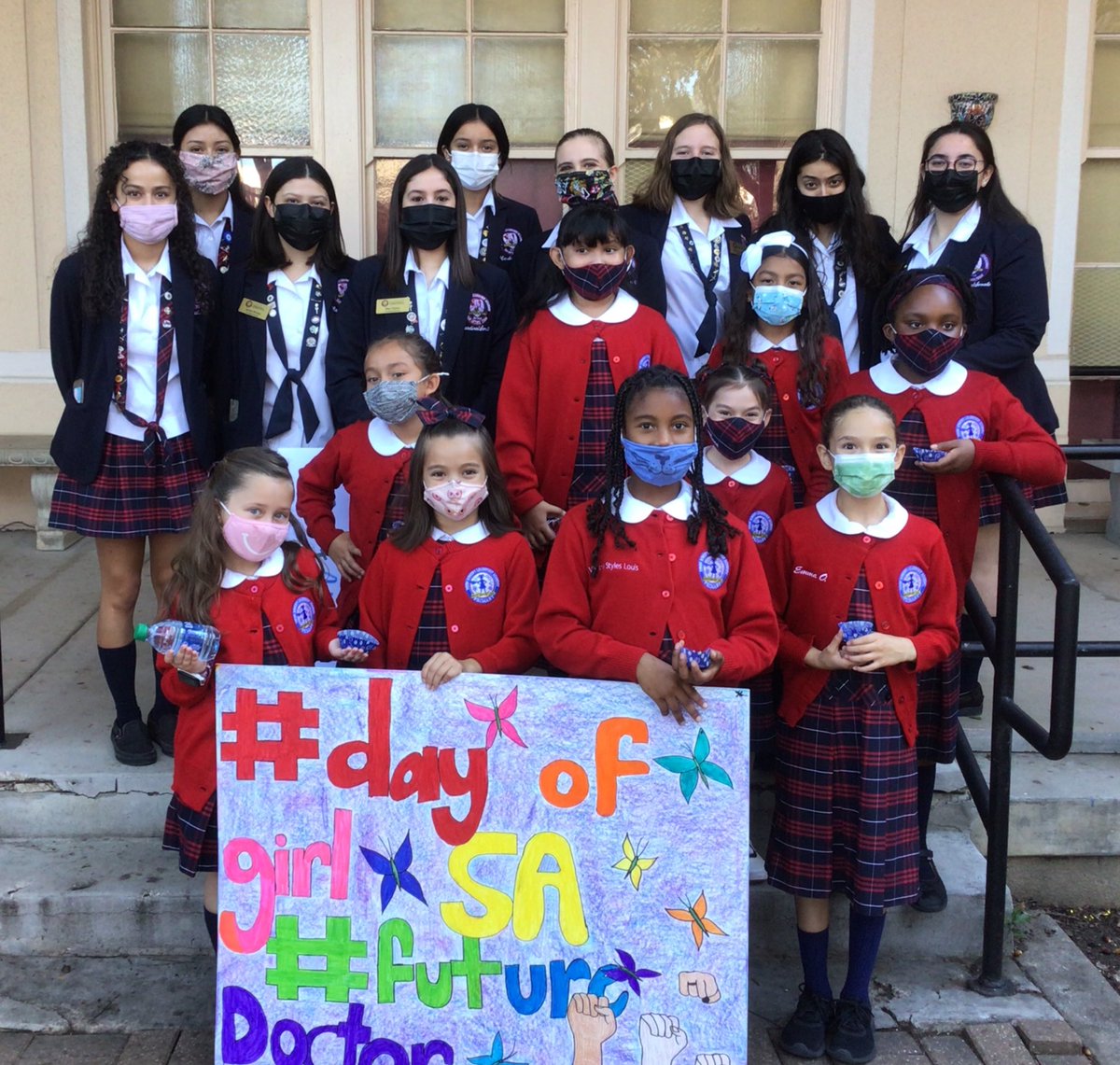 <a href="/ywlasatx/">YWLA San Antonio</a> and <a href="/YoungPrimary/">Young Women’s Leadership Academy: Primary</a> believe in our girls!! #DayOfTheGirl #girlpower #empoweringwomen <a href="/GOTRBC/">Girls on the Run of Bexar County</a> <a href="/GirlScoutsSWTX/">Girl Scouts of Southwest Texas</a> <a href="/GirlsIncSATX/">Girls Inc. of San Antonio</a> <a href="/girlsschools/">International Coalition of Girls' Schools</a> <a href="/ywprep/">Young Women's Prep</a> <a href="/SAISD_SEAD/">SAISD_SEAD</a> <a href="/SaisdCCR/">SAISD CCR</a>