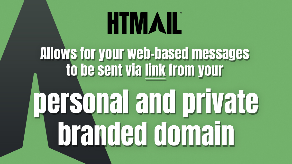 htmailapi's tweet image. HTMAIL™ allows for your web-based messages to be sent via link from your personal and private branded domain, to ensure a responsive audience is able to quickly access and view your content.

Learn more ➡ htmail.io