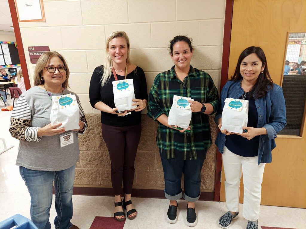 TM Intermediate admin celebrating their teachers!!