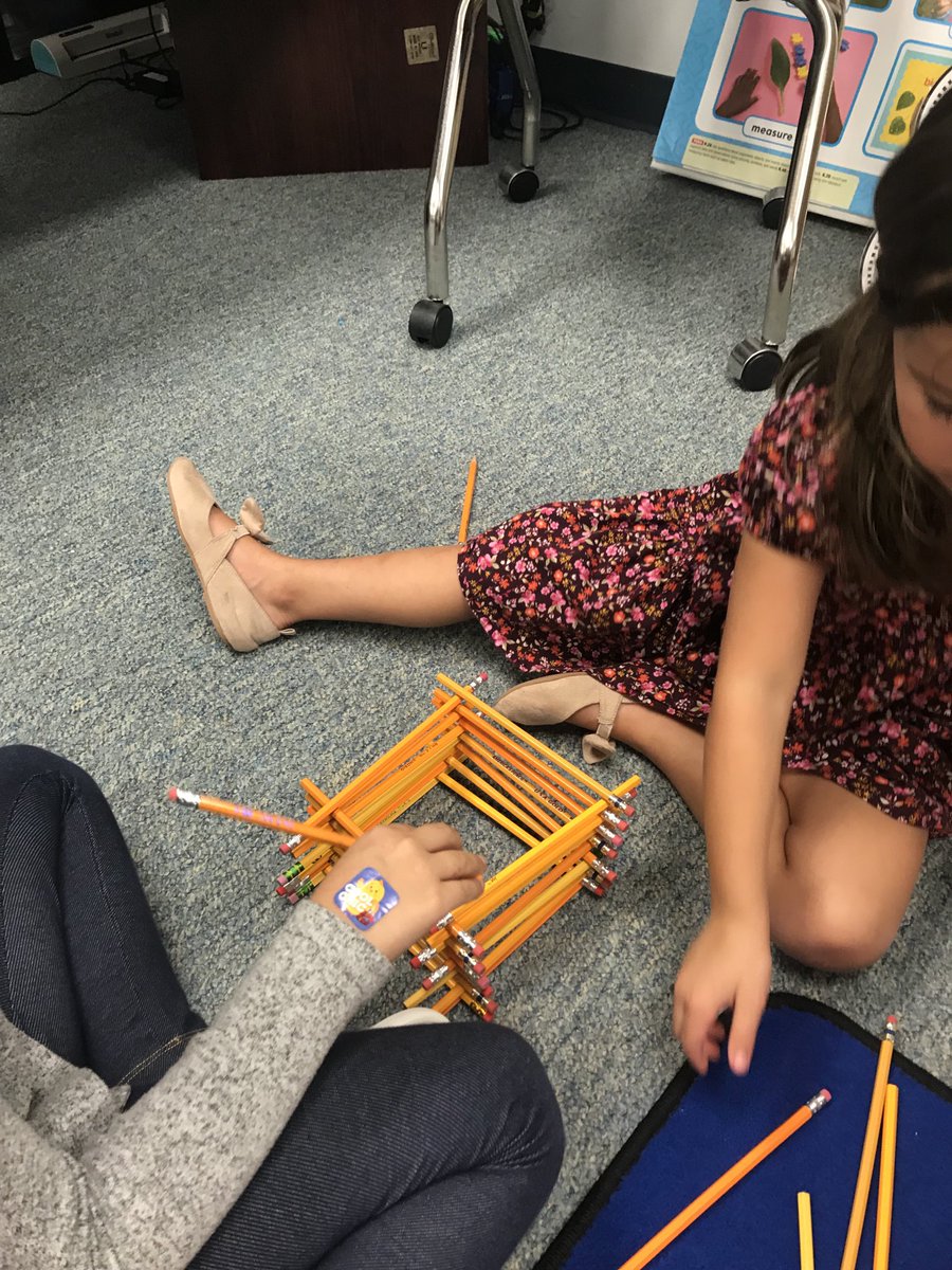 @genoaowls Conant’s class making shapes STEM activity