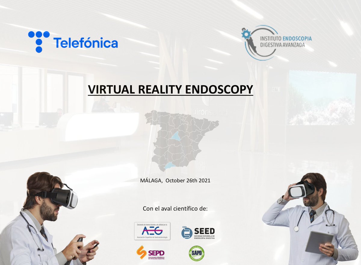 edalbeniz's tweet photo. Dear colleagues, we invite you to this exciting initiative where technology and endoscopy come together. 5G / 8K virtual reality glasses have been designed for the event. The online format can be viewed in 360º. Please, join and enjoy !!!! https://t.co/H9y19PmclB