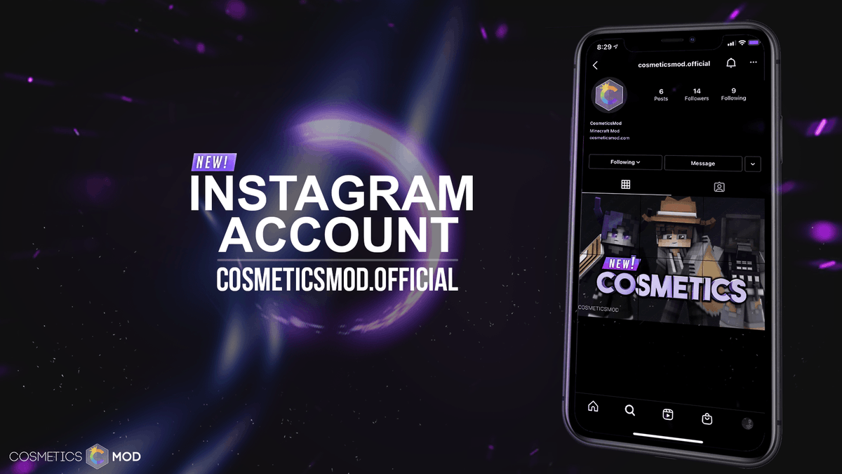 🥳 │ We have a new Instagram channel!

🔹  GIVEAWAY among all Instagram followers:
        🔸 Lifetime Cosmetics
        🔸 The winner will be announced in our Instagram-Story...

👉 instagram.com/cosmeticsmod.o…