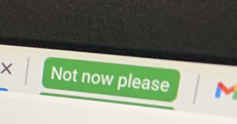 I knew it wouldn’t be long until I learned something from my son on the computer. Hello, the ‘Not now please’ group for hiding distracting tabs.