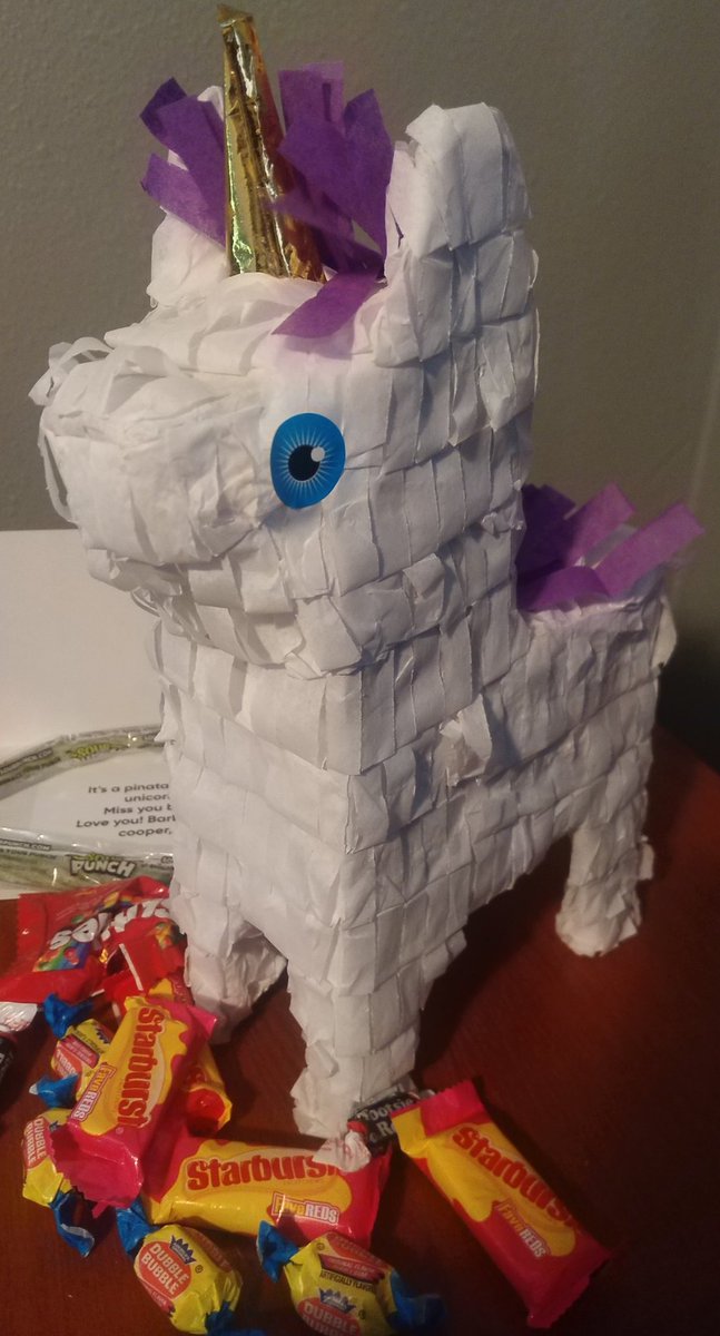 Yes!!! Amazing <a href="/pinatagrams/">Piñatagrams</a> is so much fun. Sister sent this amazing unicorn as a surprise