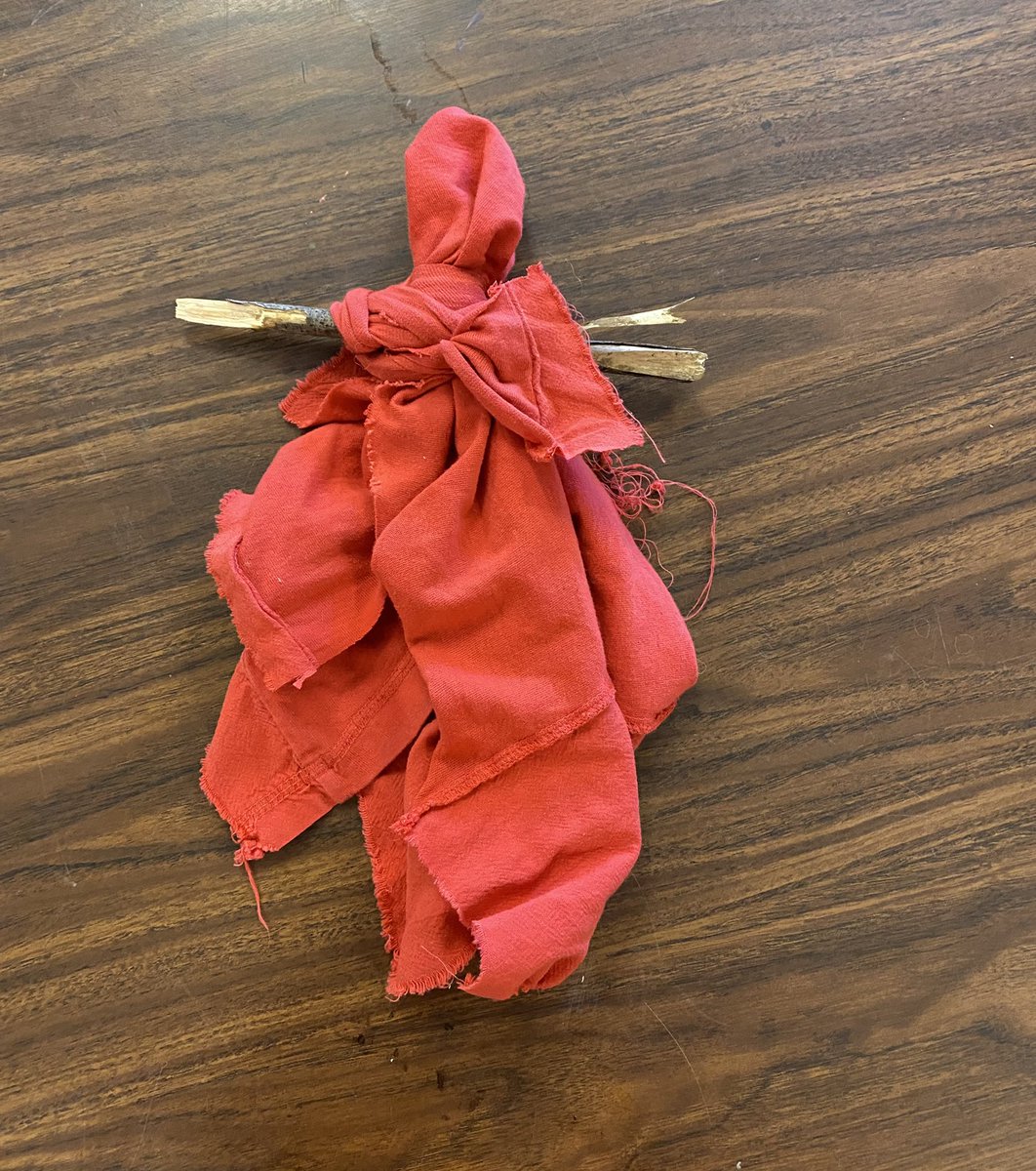 RivHighSchool's tweet photo. Ms.Lewis’s Visual Art 10 class recreated We’koqma’q Elder Magit Poulette’s Residential school doll inspired by her movie- Magit’s Doll @CBVRCE_NS https://t.co/ovmTTrWnLX