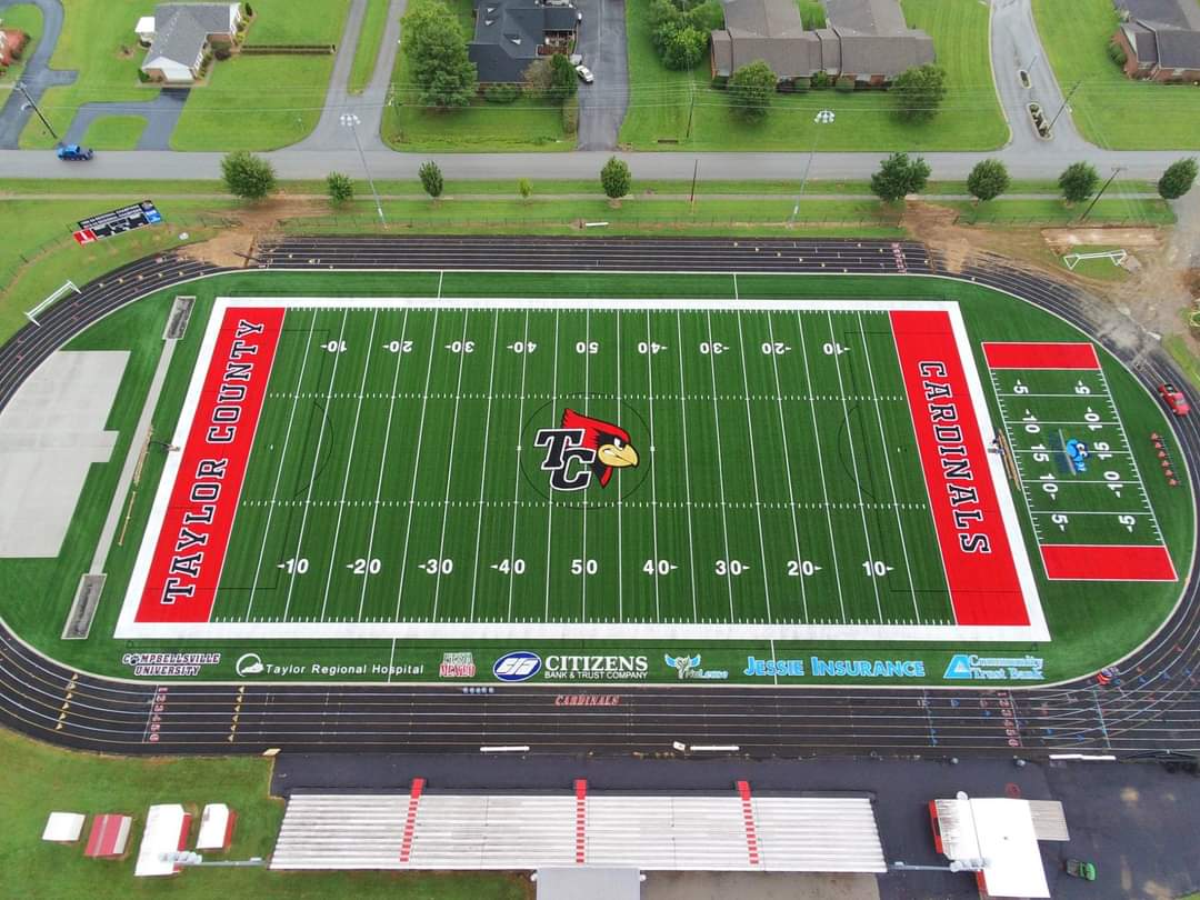 BlueColonels's tweet photo. #HowWasYourStadiumNamed

Taylor County's Clay Marcum Field is named for longtime Taylor County faculty member Clay Marcum, who taught at TCHS from 1947 up to his death in 1972. He also served a brief stint early on as basketball coach.

@HLpreps @TC_Schools_KY @SportsTaylor https://t.co/DafRAOfCNN