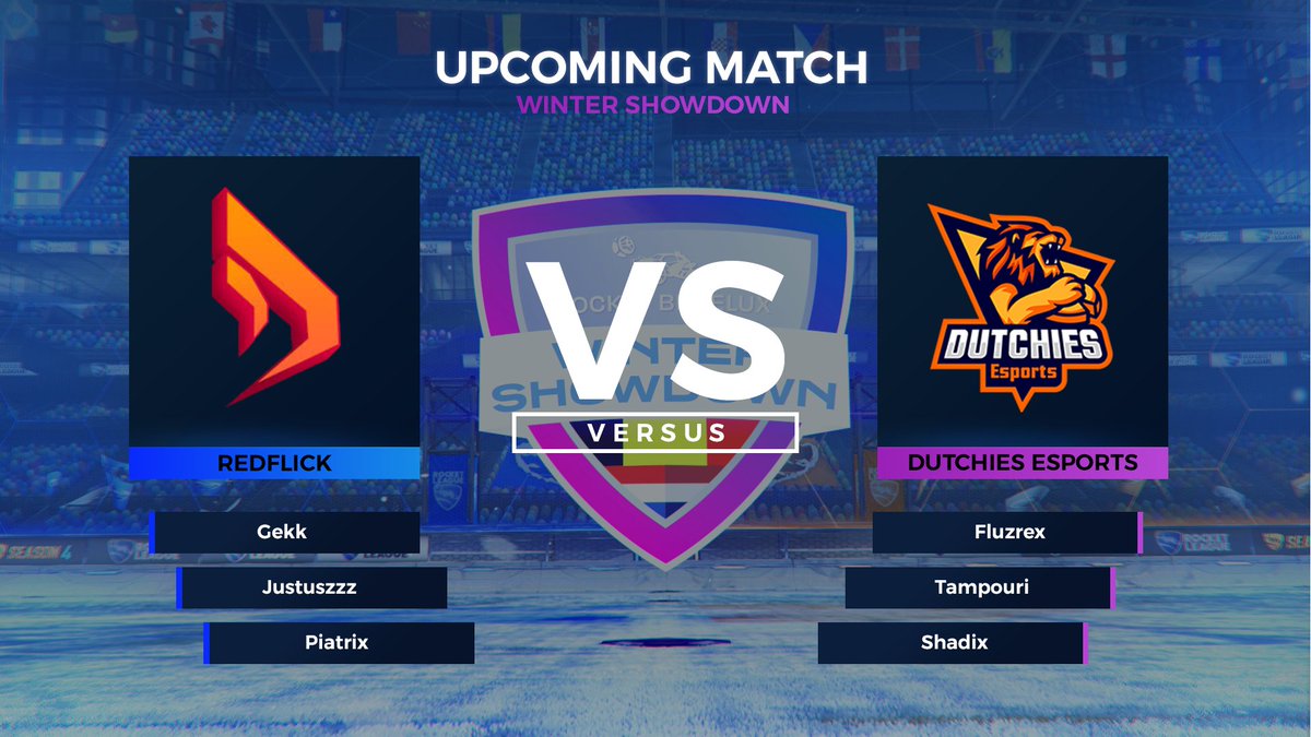 Last but not least! 🤩

De wedstrijd tussen <a href="/RedFlick_/">Daddyz143</a> en <a href="/DutchiesEsports/">Dutchies Esports</a> zal week 1 van de #RBWS afsluiten! 🥶

🎥 <a href="/Paul_ShepherdRL/">Paul Shepherd</a> 
🎙️ @hyferia &amp; @PetitieP 
🔴 twitch.tv/rocketbenelux