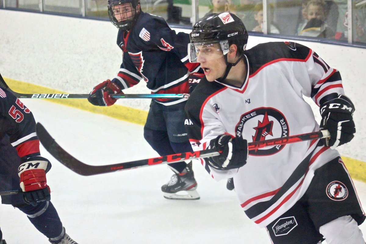 westbendpower's tweet photo. More congratulations are in order: Michael Dalaly was an Honorable Mention for Forward of the Month!
Congrats! We are so proud.
#PowerSurge #milwaukee #milwaukeepower #hockey #juniorhockey #NA3HL https://t.co/CGyoMkfSny