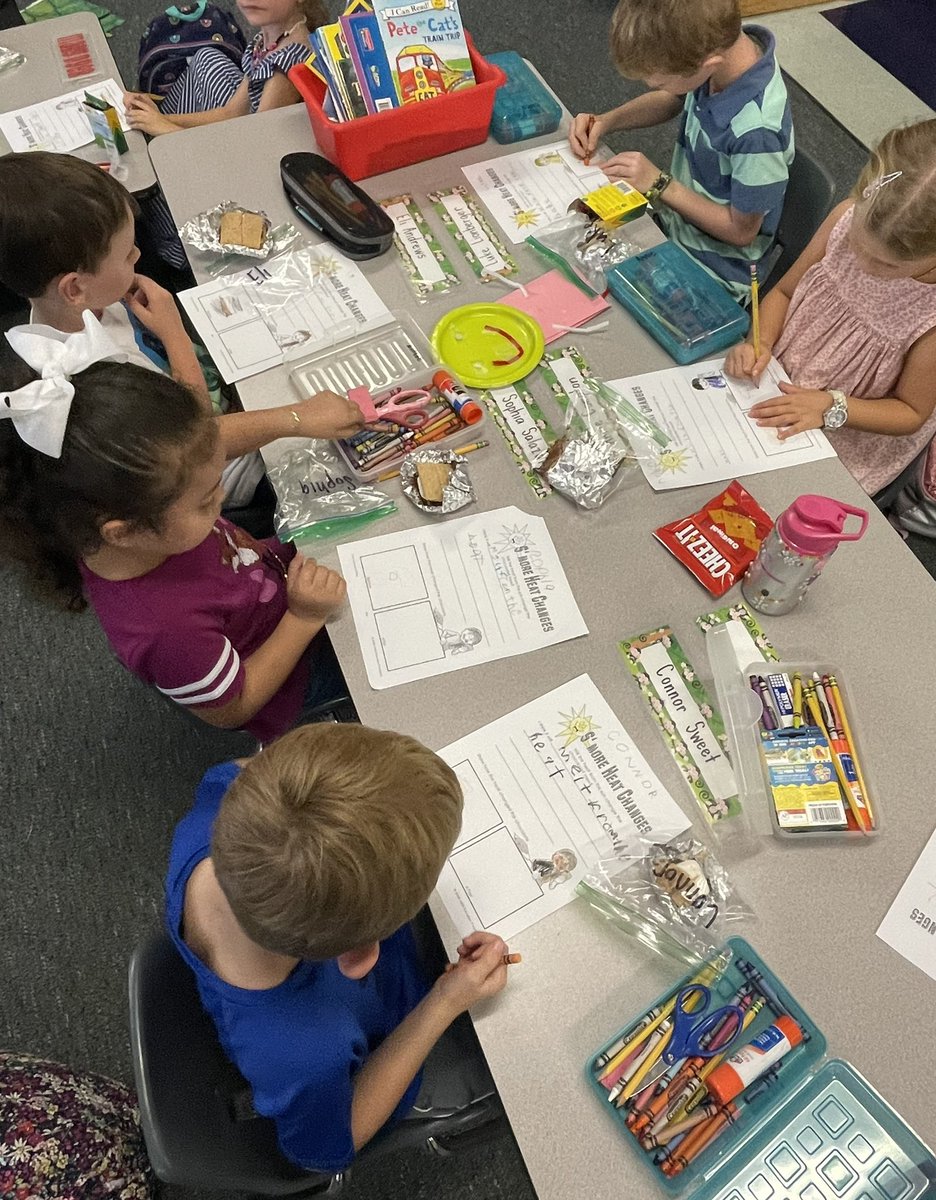 kinardmde's tweet photo. S’more heat changes! 🍫 #Kindergarten #science #MDE https://t.co/hdpJJRHWJB