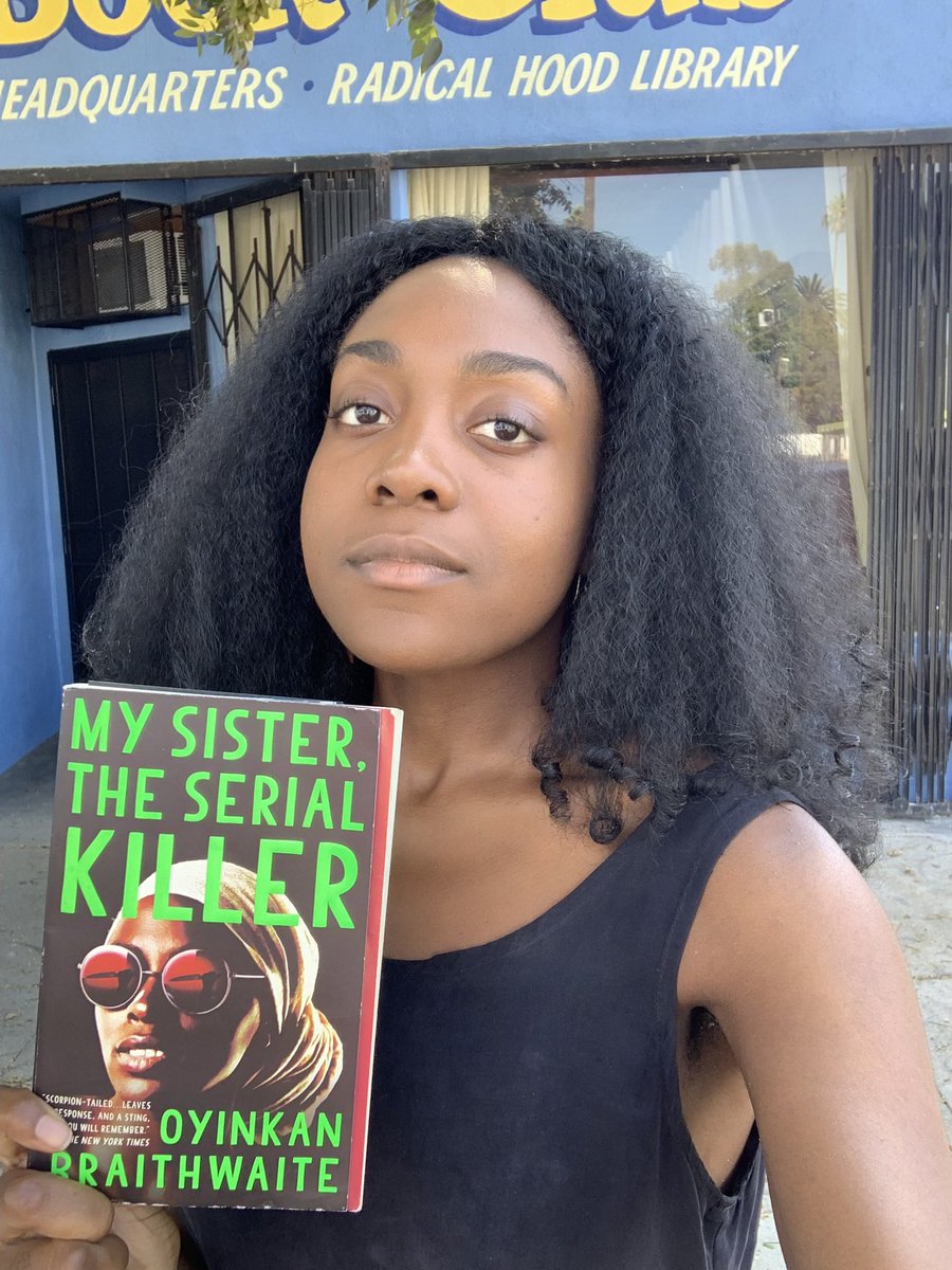 BOOKS OF THE MONTH 

For the month of October we are reading Blood Child and My Sister, The Serial Killer 😊📚