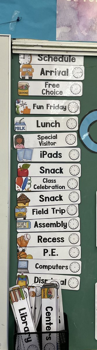 Our dismissal activity - creating the perfect day of school. Now…where would we fit in reading, writing, and math? <a href="/KCSDNewGarden/">KCSD New Garden</a>
