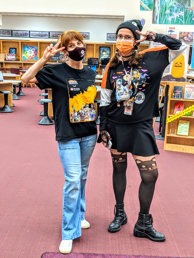 TheKHSLibrary's tweet photo. Kempner HOCO 2021 #GenerationDay in the #Library! Spirit at every age! @TASC_Kempner #GoCougs https://t.co/YaPG2fWC4V