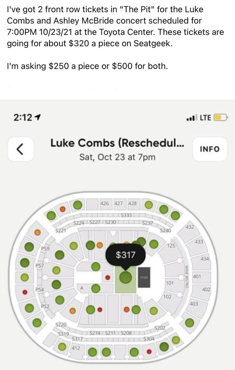 ‼️ Tickets for Sale ‼️