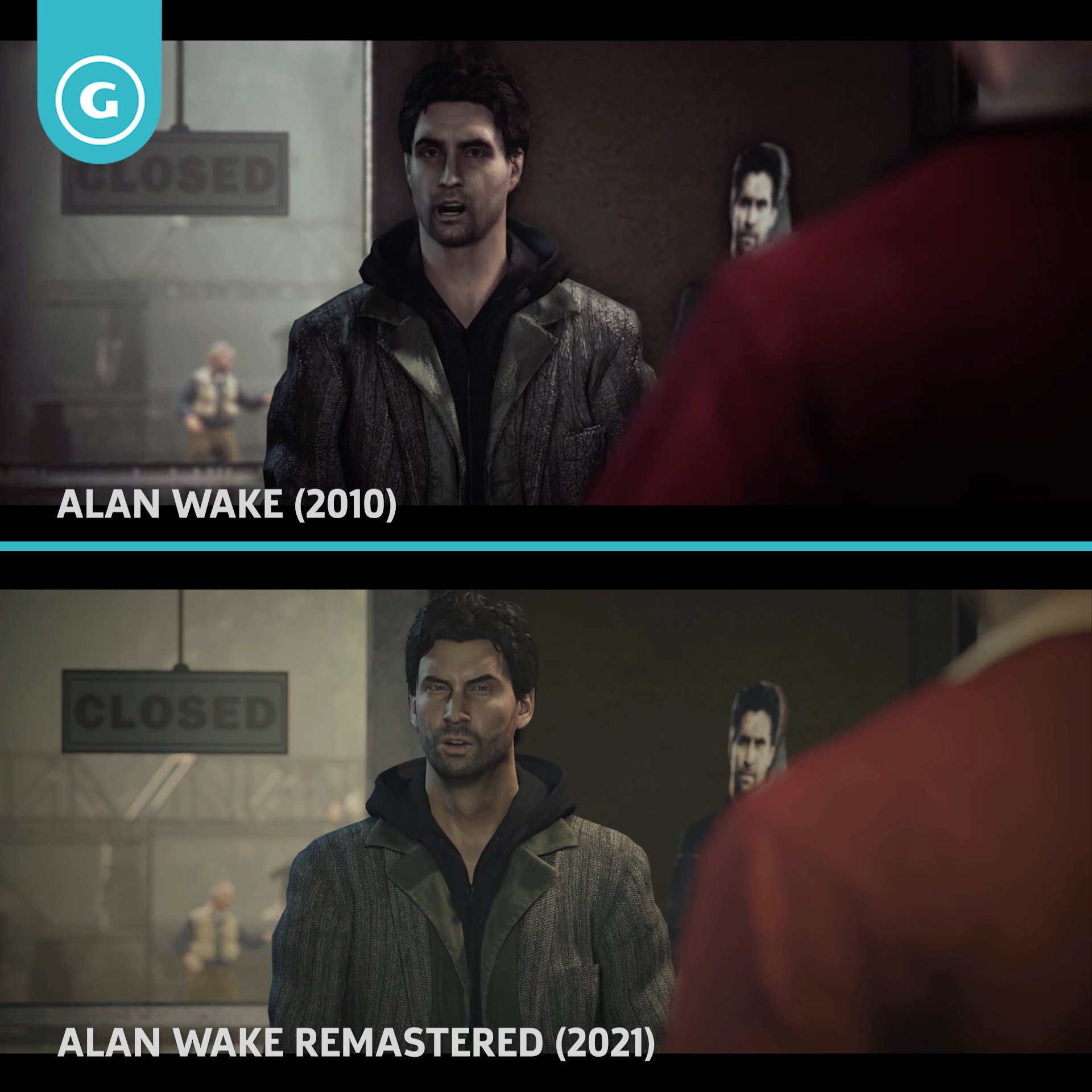 Alan Wake Remastered vs Original