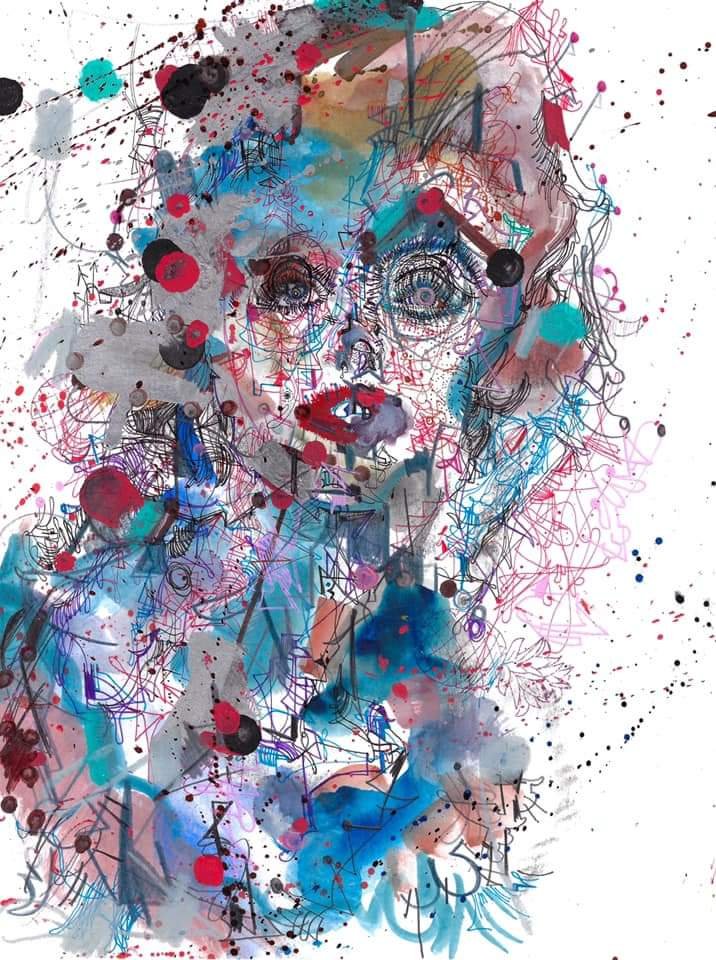 michaelalanart's tweet photo. Part of the artists job is to not get used.
2021 new work and also a mantra 🕉
#art #painting #Watercolor #ArtistOnTwitter #ArtOfTheDay #drawing #abstractexpressionisim https://t.co/vXj1vC3Kse