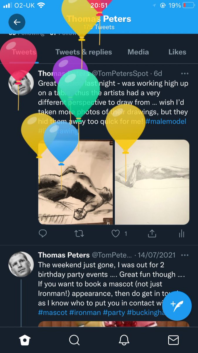 TomPetersSpot's tweet photo. Hmmmm - Twitter has reminded me it’s my birthday - lol https://t.co/9QuM3maHKg