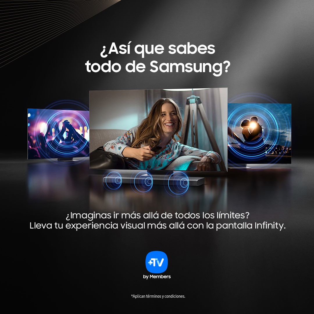 WendyShok's tweet photo. Te tenemos una trivia, demuestra tus conocimientos este 15 de octubre de 2021 y te lleves una barra de sonido Samsung. Conoce más aquí: https://t.co/Et7DWV3U7Q https://t.co/IzJw2KpfmM