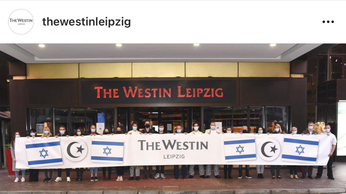 Was soll dieser Banner, @westin? Eine angemessene Reaktion sieht anders aus! #Antisemitismus