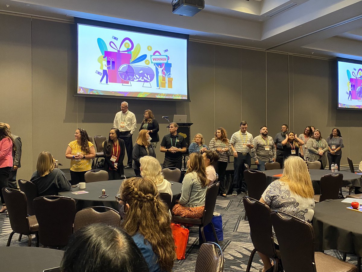 TASPA3's tweet photo. And that’s a wrap! #TASPAFall21 has ended in the best way…door prizes!!! https://t.co/J42cxy5Z0R