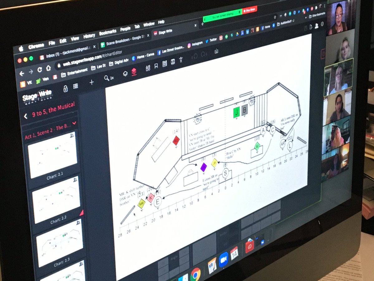 StageWriteApp's tweet image. Thank you to @LeeStTheatre for showing how you Stage Write! Break legs on your production of 9 To 5!

#stagewritesoftware #stagewrite #leestreettheatre #digitalmaterials #virtualstage #unlimitedcreativity