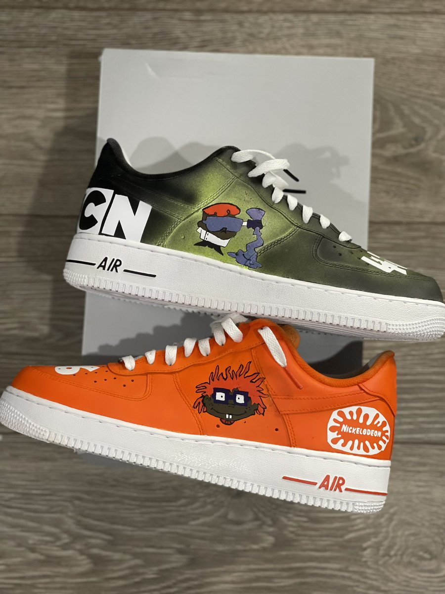 Tsdkcustoms's tweet photo. Throw back to the 90s ๐ฎโ๐จโผ๏ธ๐ฅ
#dexterslab #rugrats #kaizkickz #tsdkcustoms https://t.co/FPdLrNpoZF