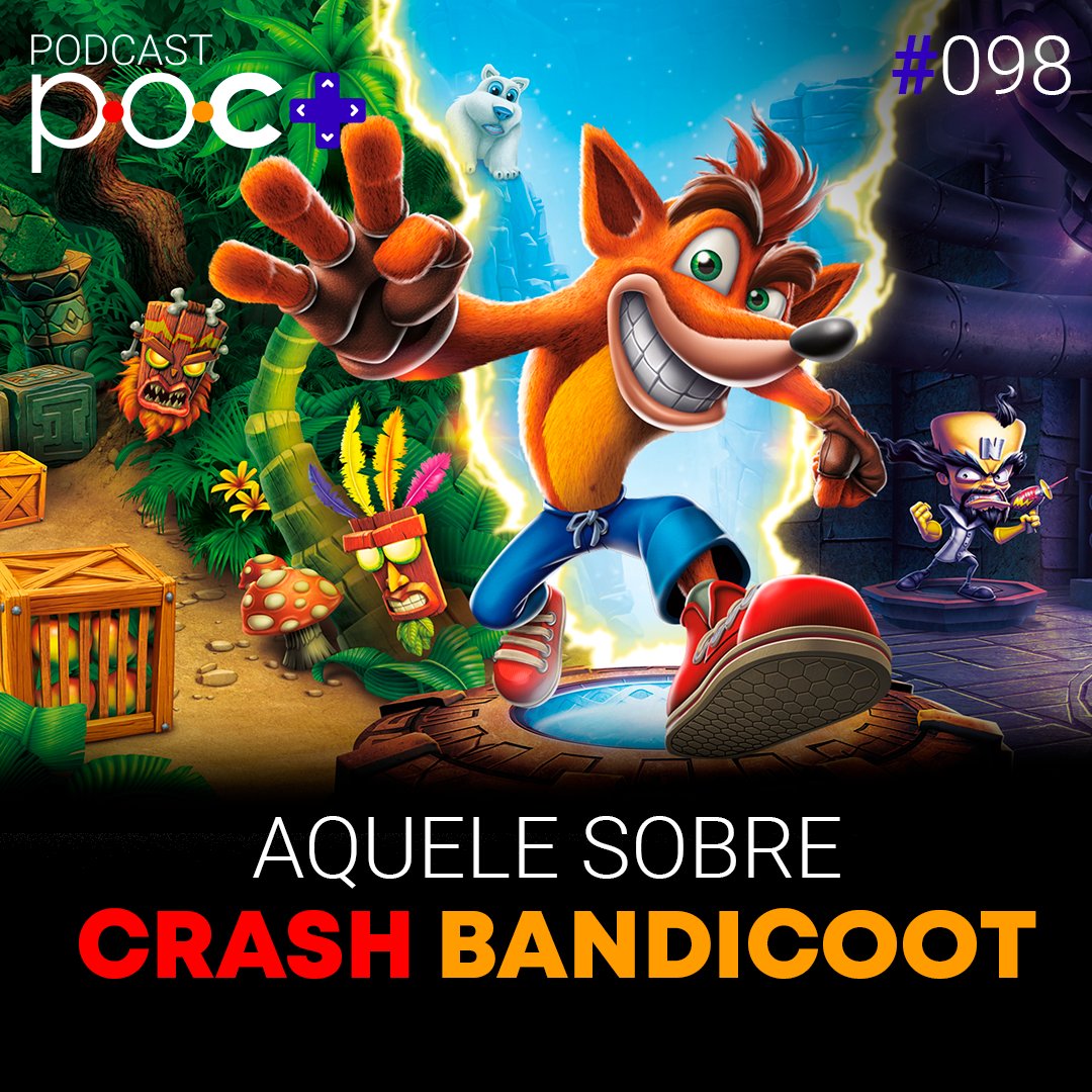 PegaoControle_'s tweet photo. Nossos episódios da semana já estão disponíveis. No nosso episódio aberto, estamos falando sobre nossas experiências com os jogos da frânquia: Crash Bandicoot. 
LINK DO EPISÓDIO: https://t.co/OUlnOe8k6G

#podcast #Podcaster #podcasting #pegaocontrole #crashbandicoot #videogame https://t.co/gLbjXNXKvx