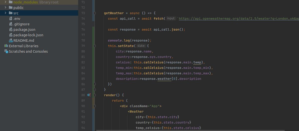 f_chepkorir's tweet photo. D11 of #100DaysOfCode 
Learnt promises and Async/Await in reactjs.
#reactjs https://t.co/dbgThFI7I8