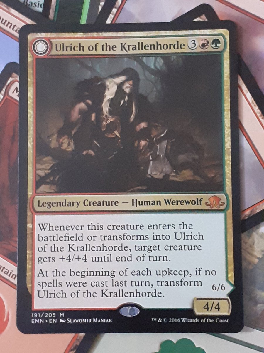 CardboardBadger's tweet photo. I found it! After a good hour searching...
Cant wait to play this on #FNMatHome.
#EDH #mtg #MagictheGathering #cmdr #tcg https://t.co/r9uEOYBDtl