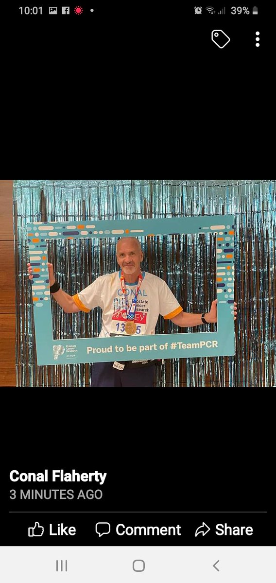 <a href="/RebekahW_DWP/">Rebekah Warburton DWP</a> Thank you for your support, great day, Awesome# London# Proud# Words fail even me, sweat and tears...<a href="/PCR_News/">ProstateCancerResearch</a> Fantastic Charity...