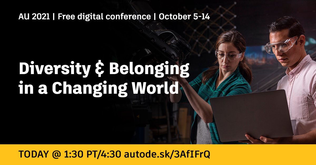 Autodesk University tweet media