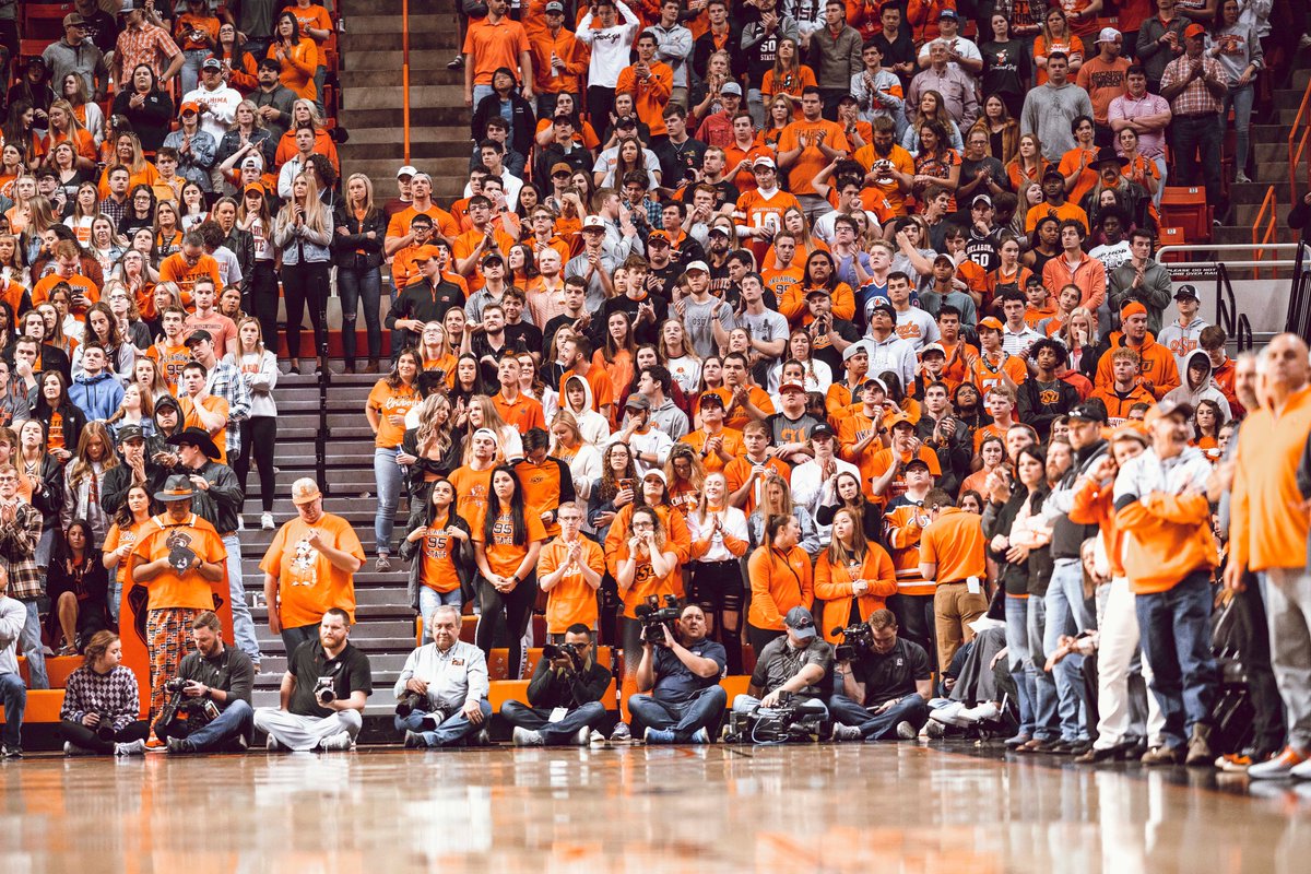 You'll always remember those rowdy nights in GIA.

Come be part of the best home court advantage in the country. 🍊💪

🎟️: tickets.okstate.com/mens-basketbal…

#NewEra I #GoPokes