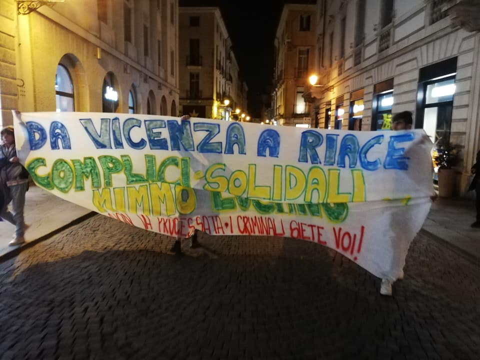 Da Vicenza a Riace. Complici e solidali con chi pratica umanità!