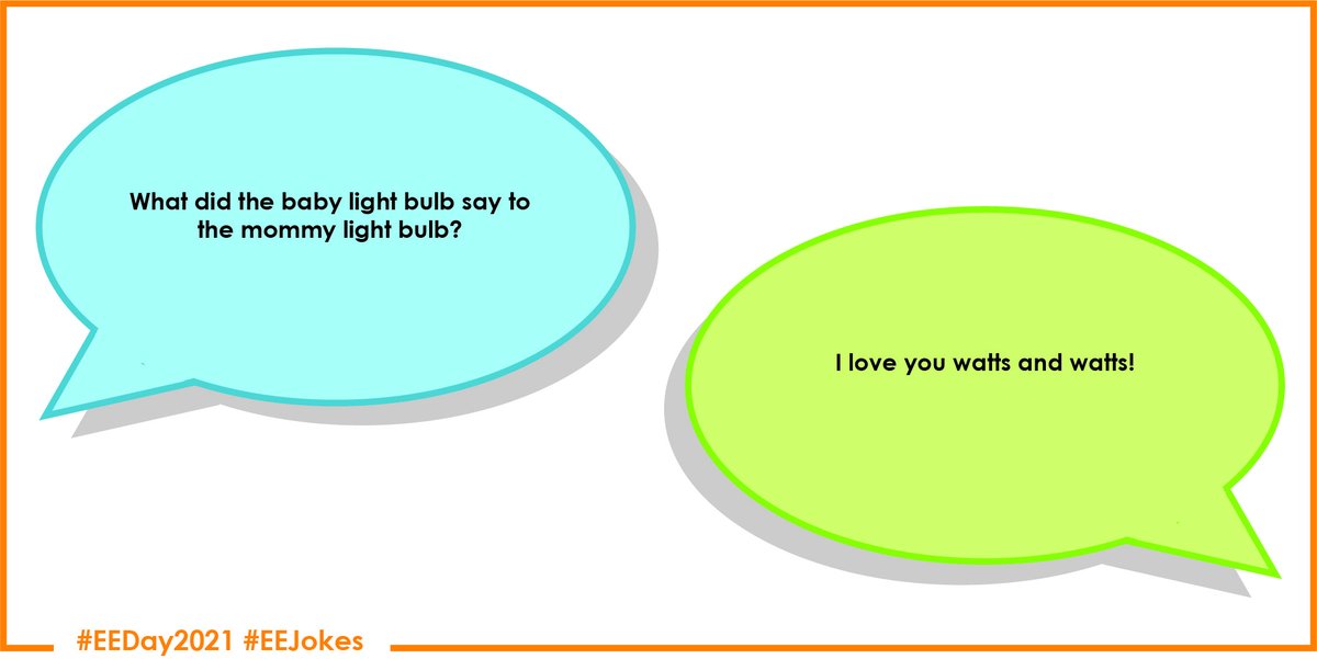 What did the baby light bulb say to the mommy light bulb? #EEDay2021 #EEJokes