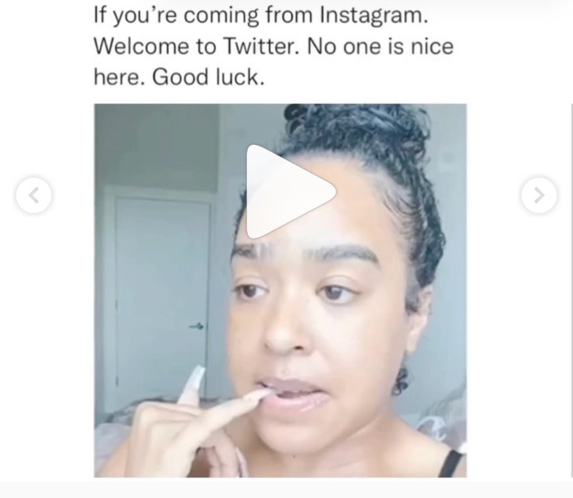 This was the message that went out to folks when Instagram went down yesterday. I know there are people who are still kind on Twitter- the better angels of our nature.