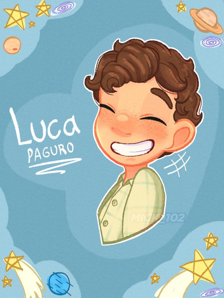 🌸Mary🌸 on X: RT @0Your_Mom0: Luca because I love him #Luca #fanart #art  #lucafanart #lucamovie  / X