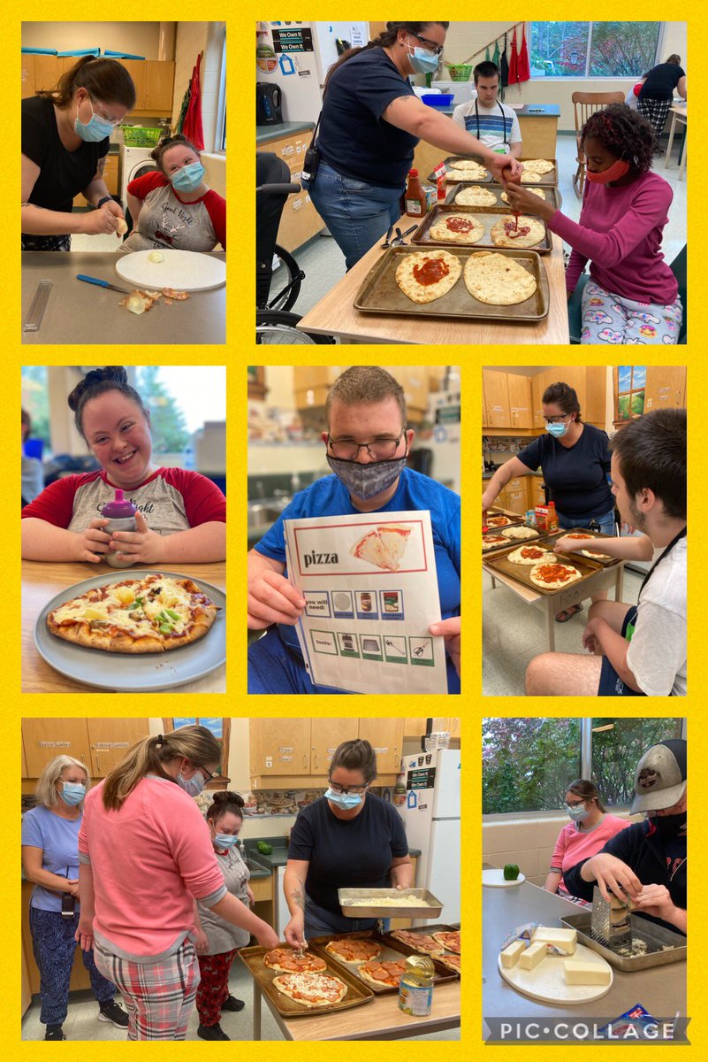 BCSSLifeskills's tweet photo. Did someone order pizza? You bet we did and with a side of cooperation, a sprinkle of teamwork and a dash of friendship, these pizzas were thoroughly enjoyed by all! #pineappleonpizza #accessiblechef
@SCDSB_Schools @umap03 @CharleneScime @MrsMcLeodVP @JustinaDebney https://t.co/w86UEOGL4C