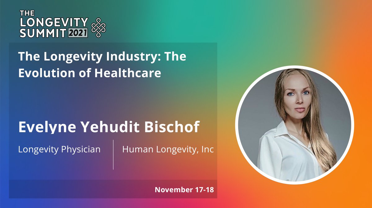 The Longevity Summit (@longevitysummit) on Twitter photo Hear Evelyne Yehudit Bischof from <a href="/humanlongevity/">Human Longevity, Inc</a> discuss the evolutions of healthcare at the Longevity Summit. Apply Now: longevitysummit.io/?utm_source=tw…
#longevity #healthcare Hear Evelyne Yehudit Bischof from <a href="/humanlongevity/">Human Longevity, Inc</a> discuss the evolutions of healthcare at the Longevity Summit. Apply Now: longevitysummit.io/?utm_source=tw…
#longevity #healthcare