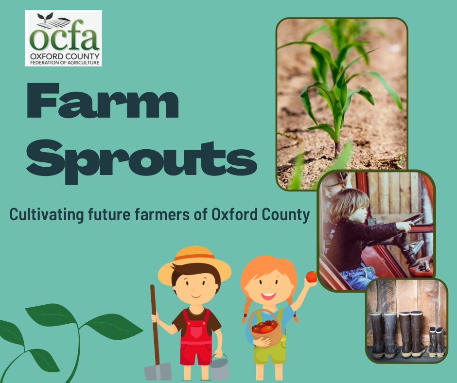 In support of #OntAgWeek we will be showcasing a new feature: 

“FARM SPROUTS: Cultivating the Future Farmers of Oxford County” 

Stay tuned for the kids who are proud to say they were ‘raised in a barn’!

#OntAgWeek #farmfamiliesofOxford #AgProud #growingthenextgeneration