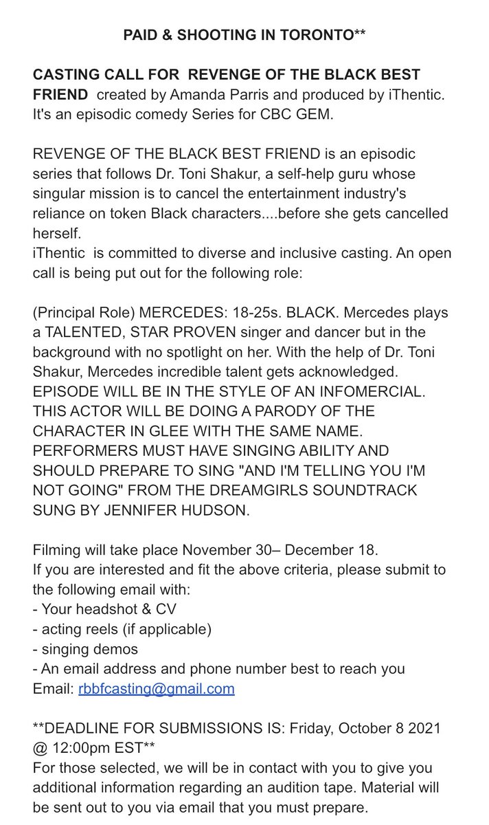 Casting Call!!!!