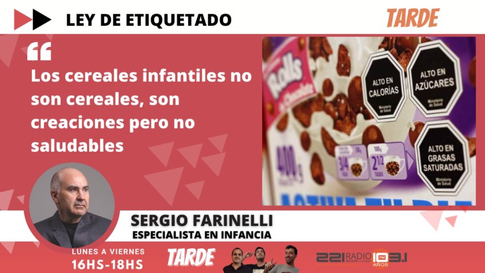 221radio's tweet image. En @tarde_programa 🧉"los cereales infantiles no son cereales, son creaciones pero no saludables"👇 
 
📞 Sergio Farinelli especialista en Obesidad Infantil habló en 221 radio 
 
📲 La nota acá 👉bit.ly/3ox9qpL