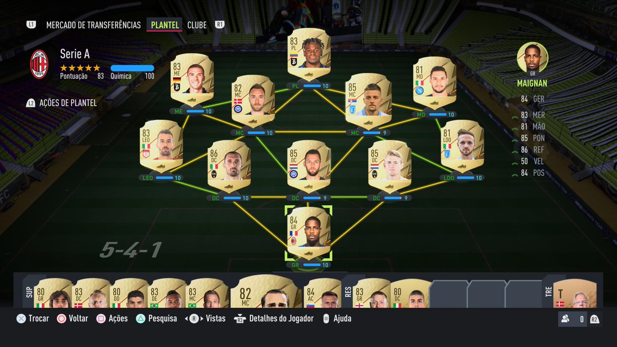 What7What's tweet image. #PS5Share, #FIFA22