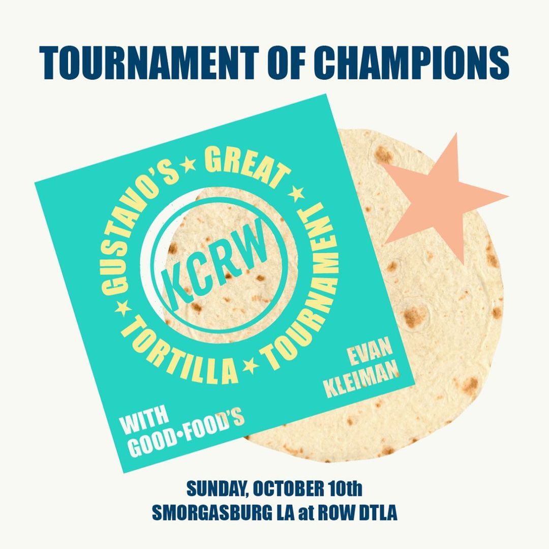 We made it to the "Fuerte Four" alongside Taco Maria, Burritos La Palma and Anchos Southwest Grill &amp; Bar. Come out to Smorgasburg LA this Sunday, Oct. 10 for the finale. 🌮 🎉