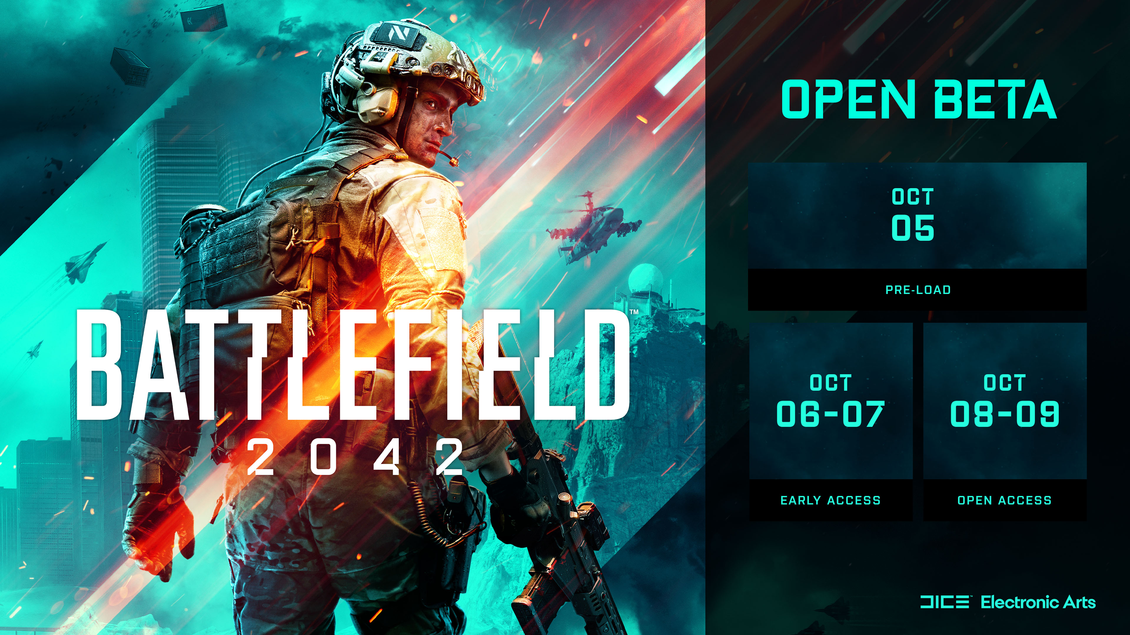 Battlefield 2042 Open Beta hits Xbox on October 8th and 9th. Game Pass  Ultimate & Pre-orders give two days early access. - XboxEra