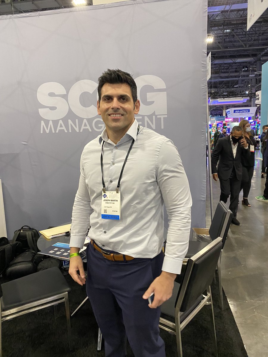 CEO of Kinectify at the G2E Gaming Expo 💥

Discussing all things gaming and compliance related. Stop by and say hello 👋

#g2e2021 #aml #amlcompliance #gamingexpo #gamingnews #g2evegas
