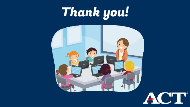 ACT's tweet photo. Today is World Teachers' Day, an annual initiative to recognize and celebrate each teacher's contribution and efforts. Every student best succeeds when supported by a qualified and dedicated educator. Thank you to all the teachers making a difference for their students! https://t.co/ZbP0yx0nag